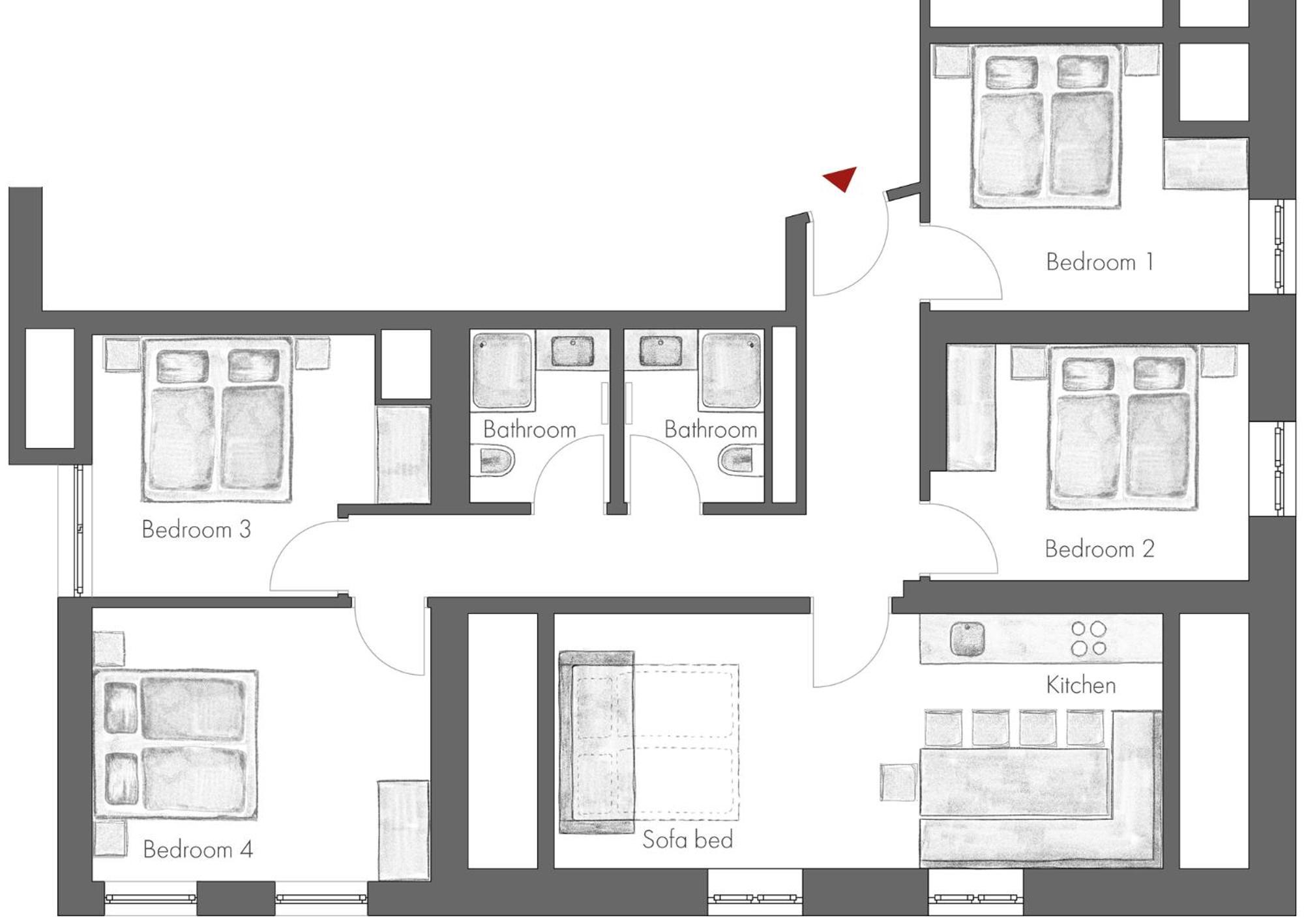 Murrmel Apartments ซังคท์อันทอนอัมอาร์ลแบร์ก ภายนอก รูปภาพ